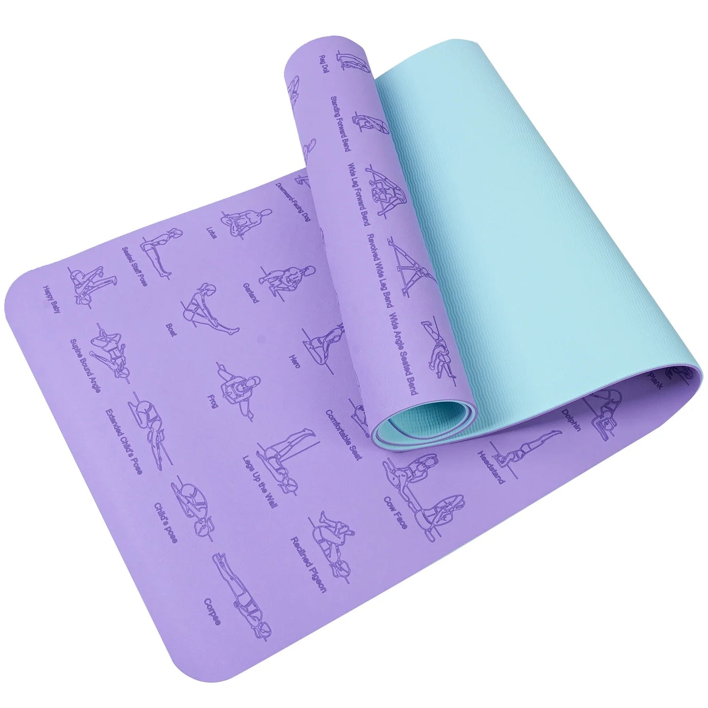 Eco-Friendly Yoga Mat - Blue