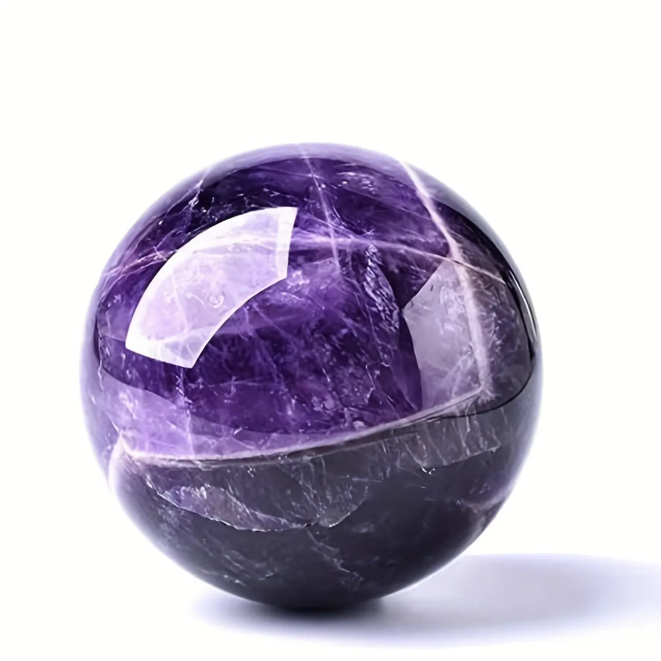 Amethyst Crystal Ball - 5-peice Set