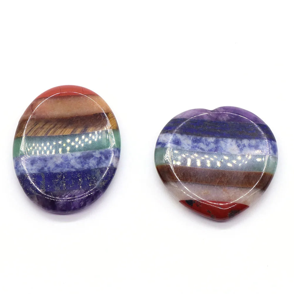 7 Chakra Worry Stones