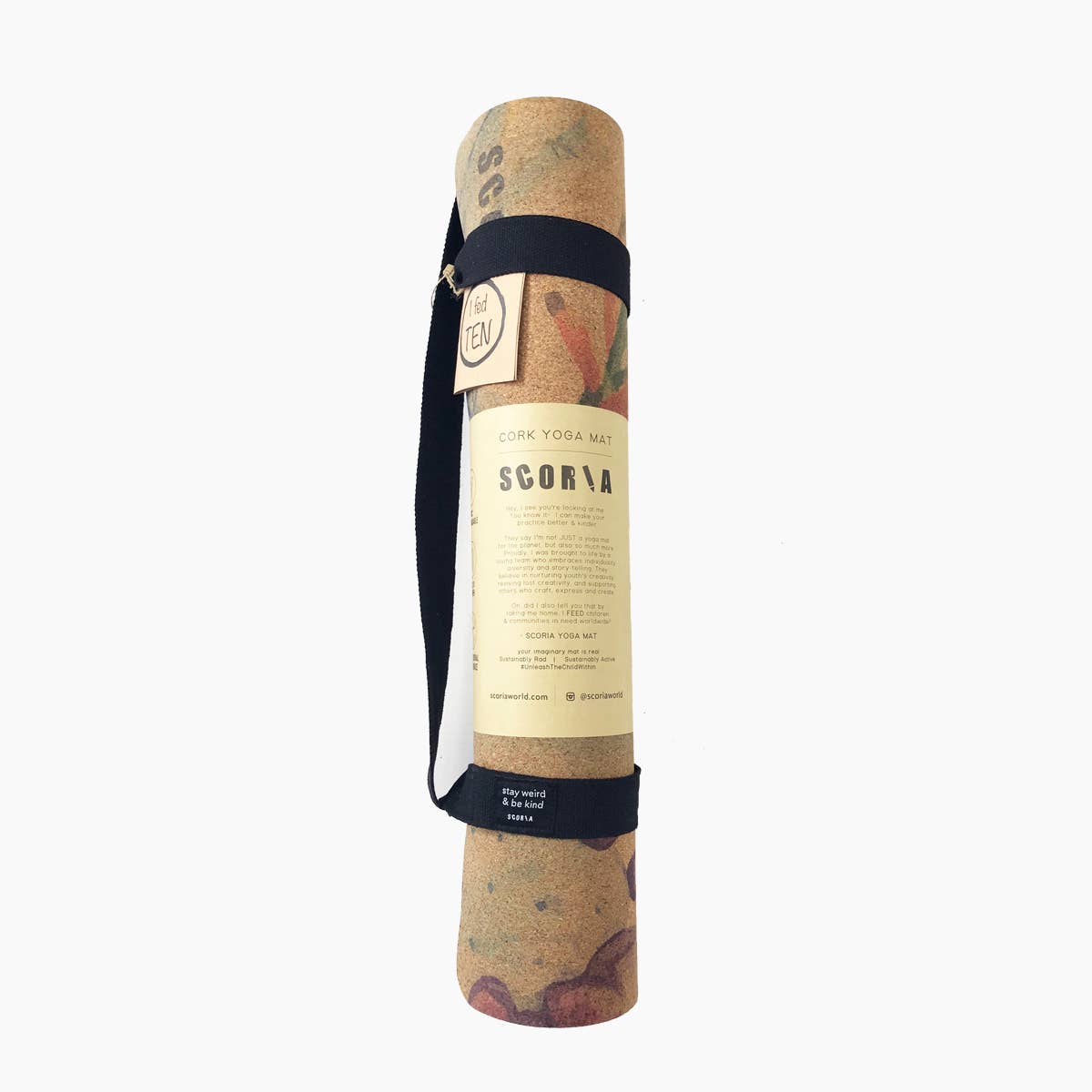 Botanicals Cork Yoga Mat(4.5mm)