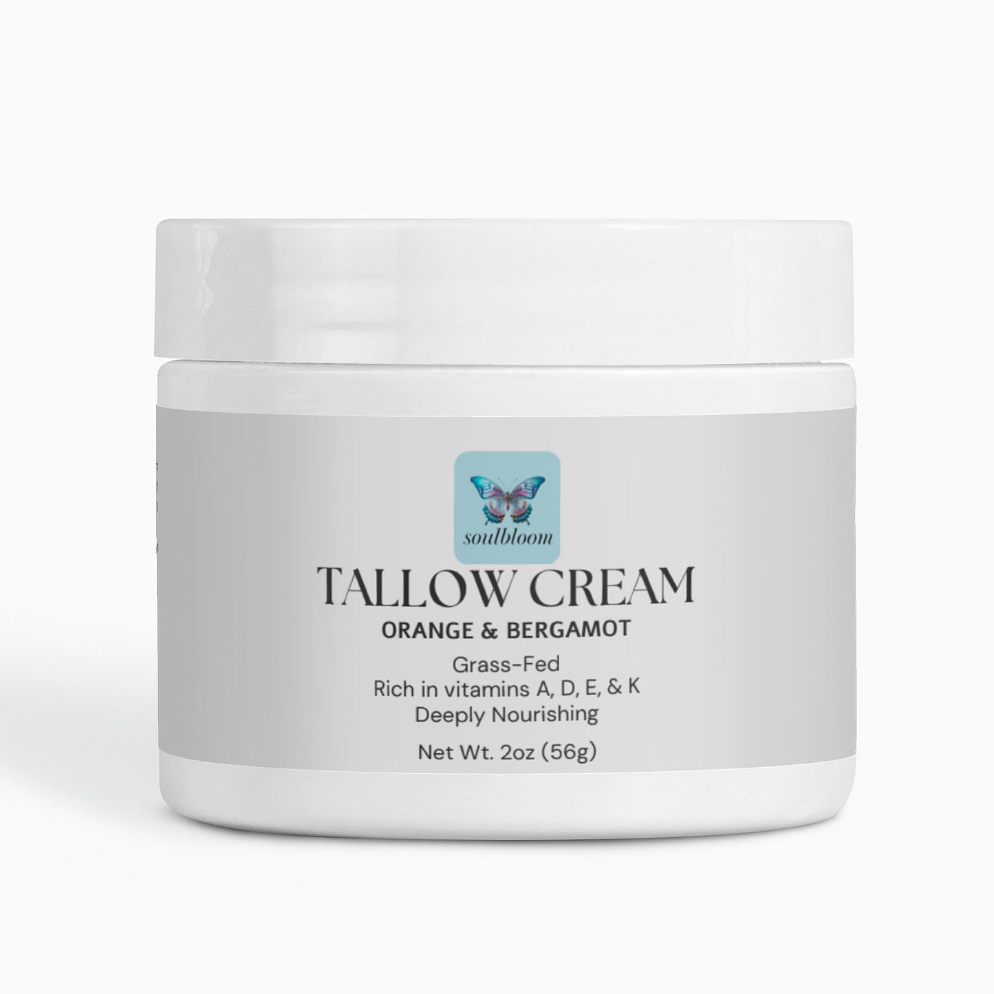 Tallow Cream Orange & Bergamot