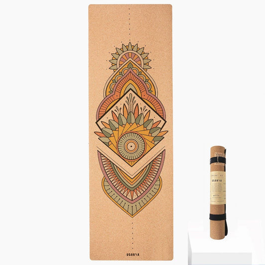 Mandala Cork Yoga Mat