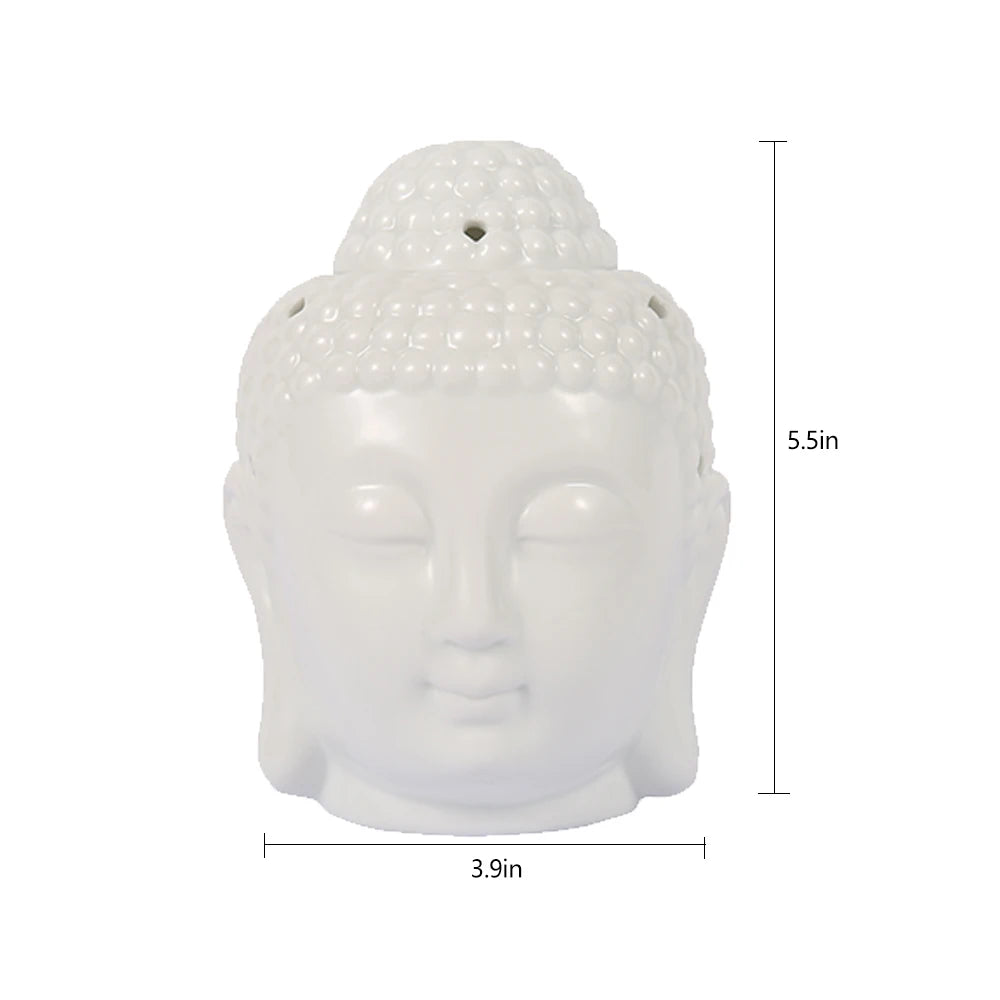 Buddha Head Essential Oil Burner &amp; Wax Melt Diffuser