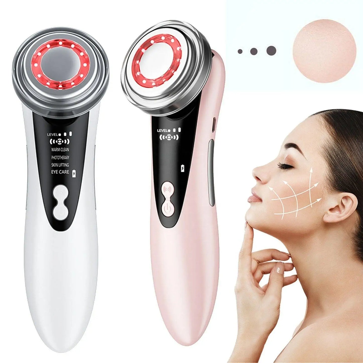 Radio Frequency Skin Tightening Facial Massager