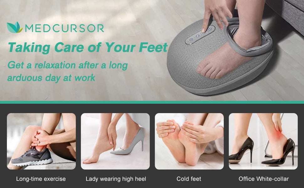 Foot Massager with Heat Therapy