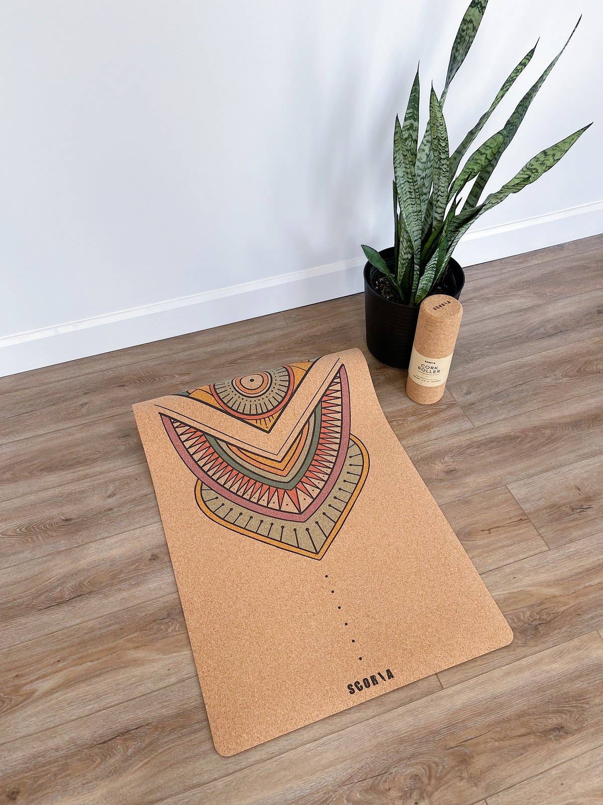 Mandala Cork Yoga Mat