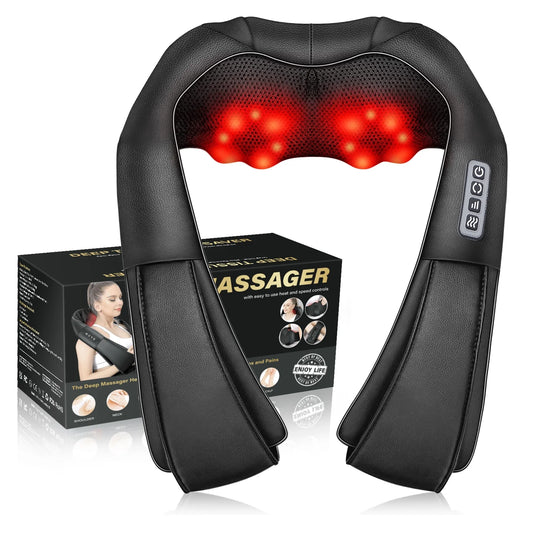 Shiatsu Neck Shoulder and Back Massager with Heat