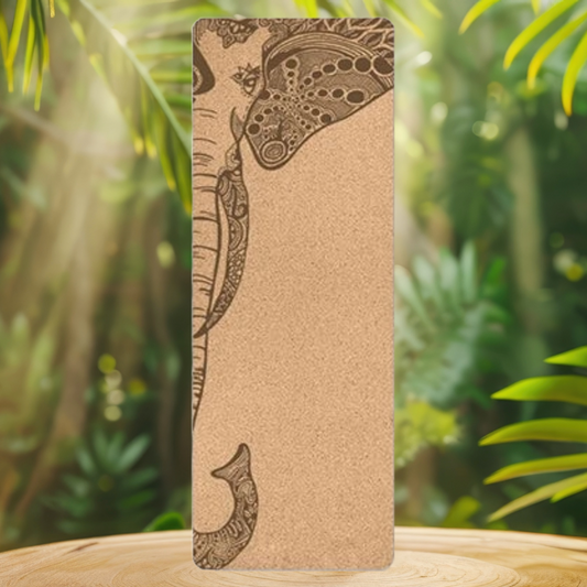 Elephant Cork Yoga Mat